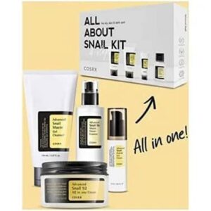 COSRX Korean Skincare Set Snail Cream - 4 Mini Pieces