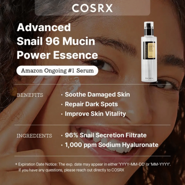 COSRX ADVANCED SNAIL 96 MUCIN POWER ESSENCE