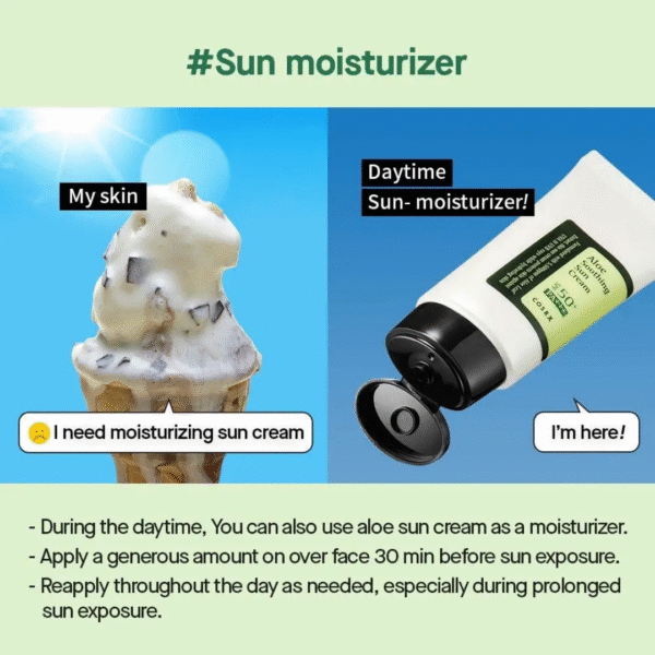 COSRX Aloe Soothing Sun Cream - Image 9
