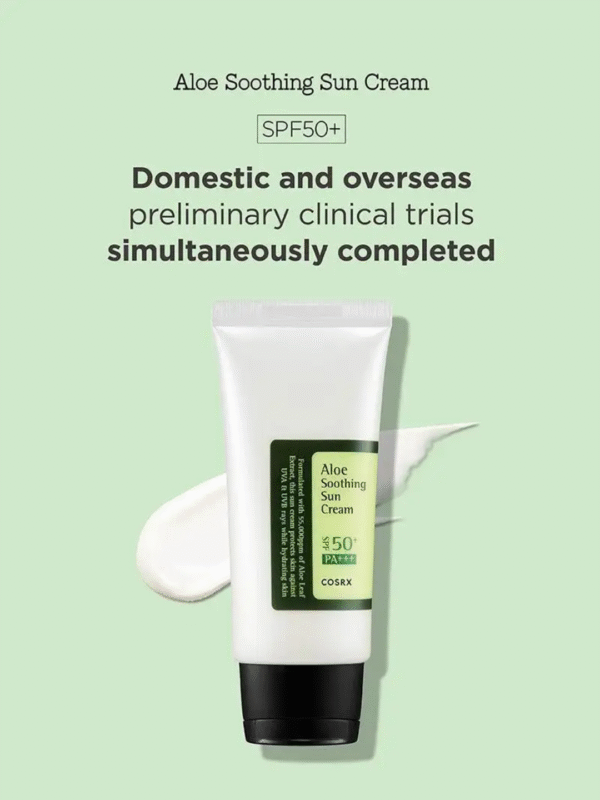COSRX Aloe Soothing Sun Cream - Image 4