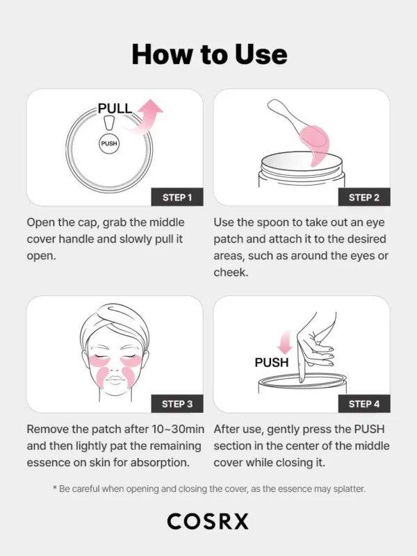 COSRX The Peptide Collagen Hydrogel Eye Patch - Image 9