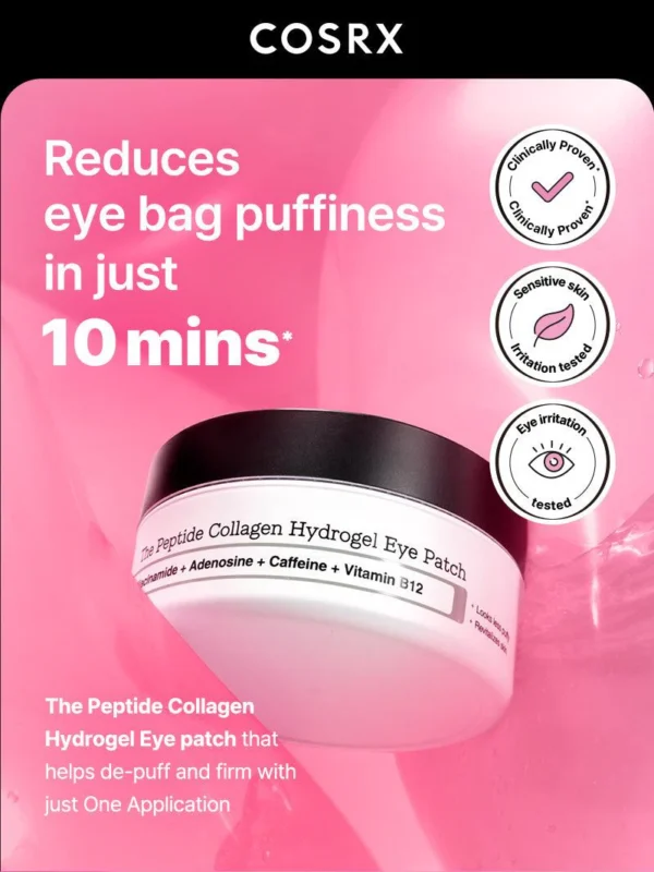 COSRX The Peptide Collagen Hydrogel Eye Patch - Image 3