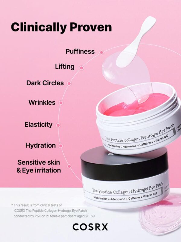 COSRX The Peptide Collagen Hydrogel Eye Patch - Image 6
