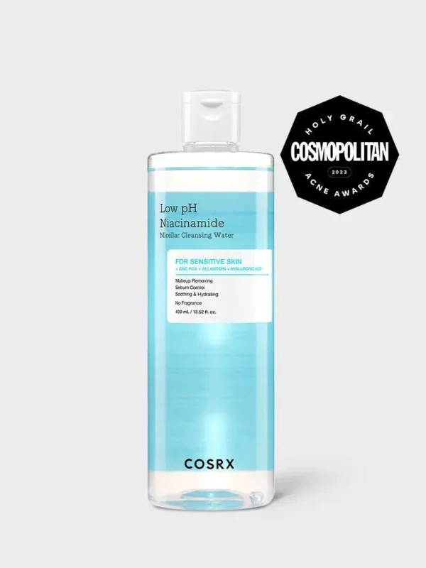 [COSRX] Low PH Niacinamide Micellar Cleansing Water 400ml (13.52 fl.oz)