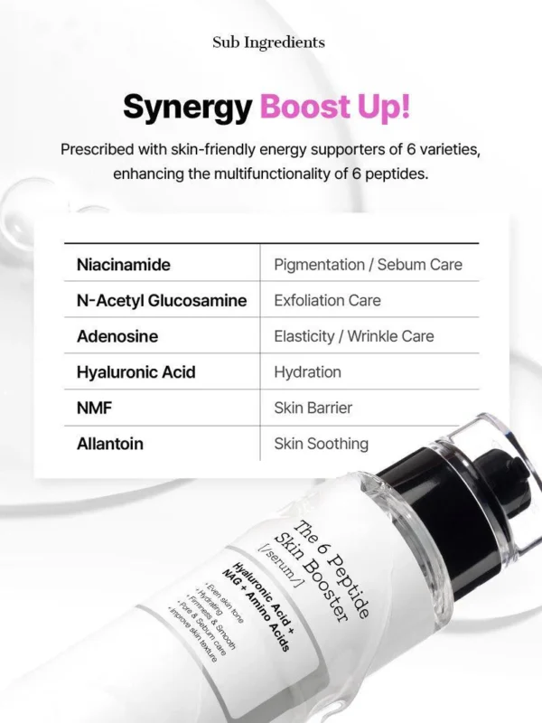 ⁦COSRX The 6 Peptide Skin Booster Serum - 150ml⁩ - الصورة ⁦12⁩